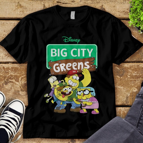 Big City Greens Cricket Disney Channel Cartoon Unisex Tee Adult T-shirt - Picture 1 of 2
